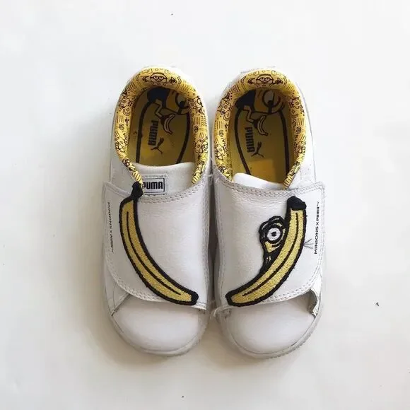 Puma x Minions Velcro sneakers VGUC size 10 - Picture 3 of 10